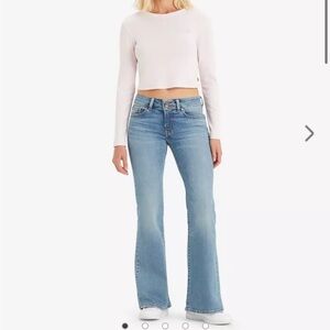 Levi's Flare Jeans Light Wash 27